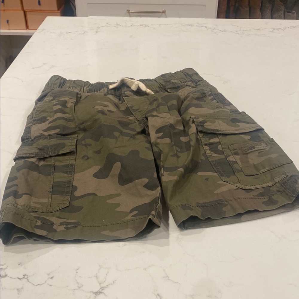 Boy’s Camouflage Cargo Shorts